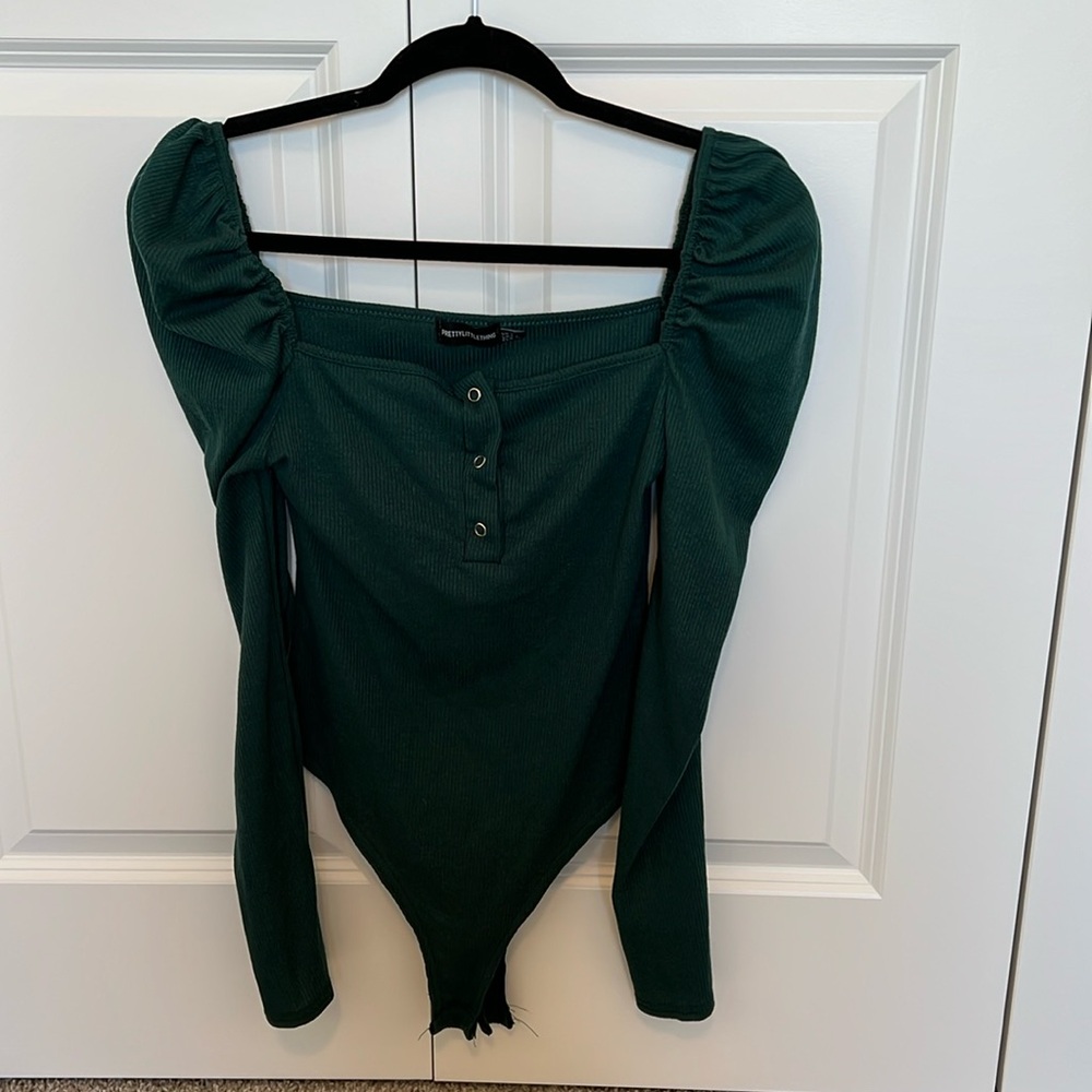 Women’s Green Bodysuit